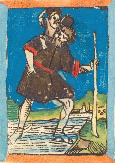 San Cristóbal, c. 1480 de Unbekannt