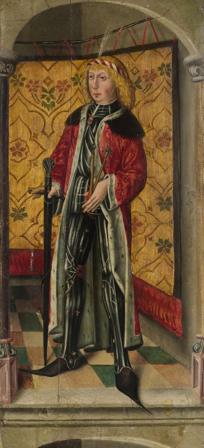 San Jorge y San Sebastián, ca. 1480 de Unbekannt