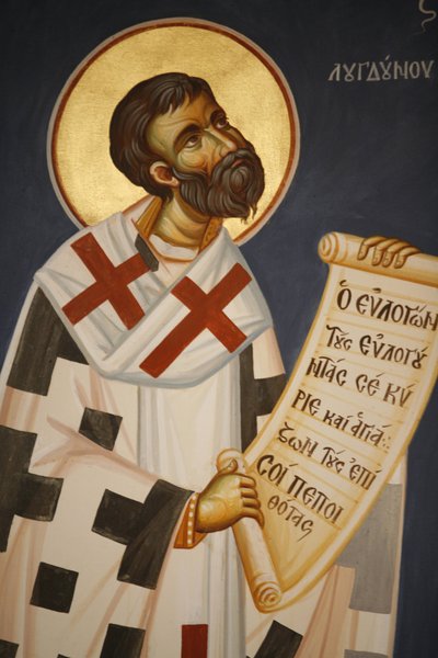 Icono de Santa Irene Lyon Francia de Unbekannt