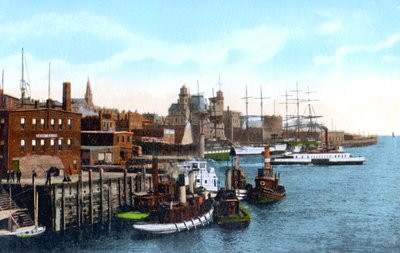 Puerto de Saint John, Saint John, New Brunswick, Canadá, c. 1900s de Unbekannt