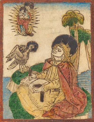 San Juan en la Isla de Patmos, 1480-1490 de Unbekannt