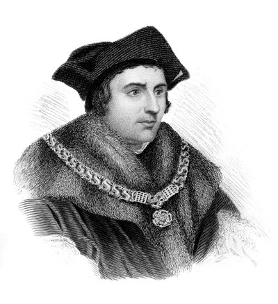 San Sir Thomas More, político, erudito y mártir inglés, c1850 de Unbekannt