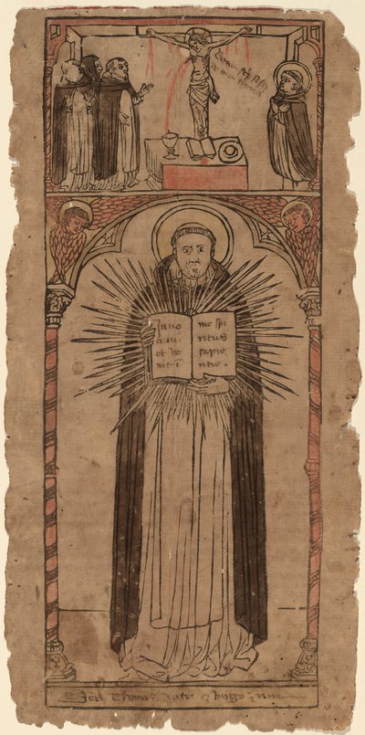 Santo Tomás de Aquino, c. 1450 de Unbekannt