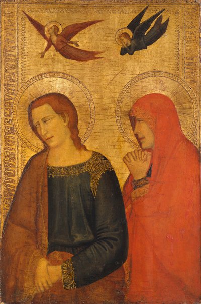 San Juan Evangelista y María Magdalena, ca. 1335-45 de Unbekannt