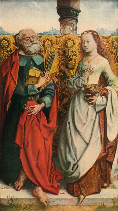 Santos Pedro y Dorotea, c1505, 1909 de Unbekannt