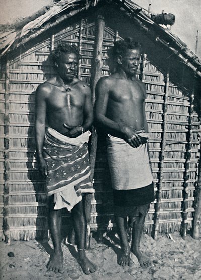 Tipos Sakalava de Menabe, Madagascar Occidental, 1912 de Unbekannt