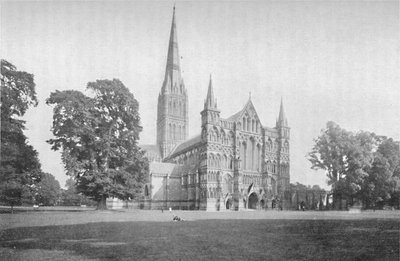 Catedral de Salisbury, 1902 de Unbekannt