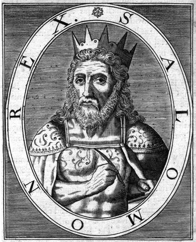 Salomón Rex. Retrato del Rey Salomón de Unbekannt