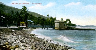 Saludo de Macuto, Venezuela, 1909 de Unbekannt