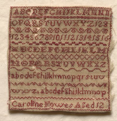 Muestrario, 1800s de Unbekannt
