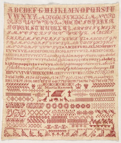Muestrario, 1800s de Unbekannt