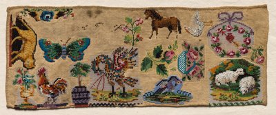 Fragmento de muestra, 1800s de Unbekannt