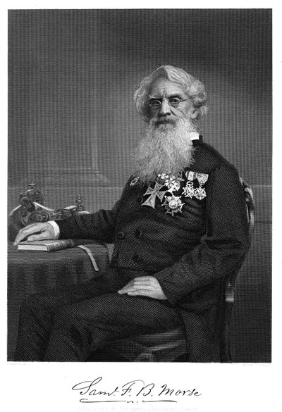Samuel Finley Breese Morse, artista e inventor estadounidense, 1872 de Unbekannt