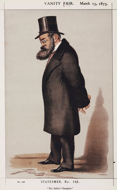 Samuel Plimsoll, reformador social inglés de Unbekannt