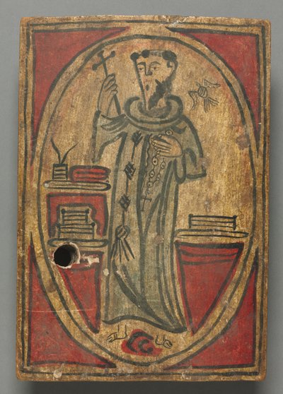 San Francisco de Asís: santo de retablo, 1600s-1700s de Unbekannt