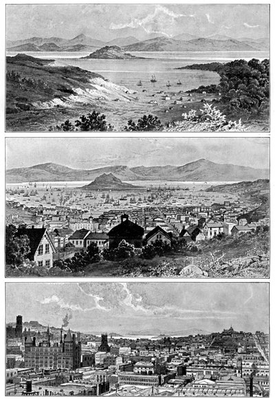 San Francisco en noviembre, 1848, 1858 y finales del siglo XIX, 1901 de Unbekannt