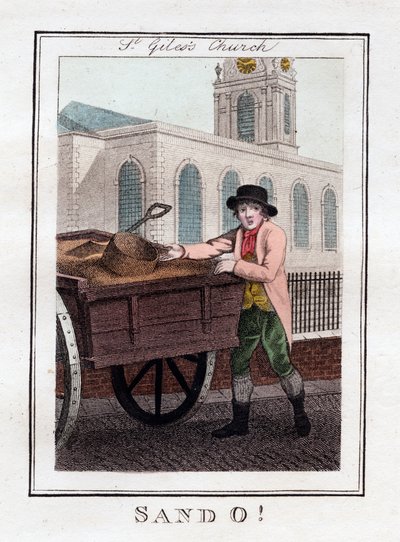 Sand O, Iglesia de San Giles, Londres, 1805 de Unbekannt