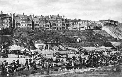 Arenas y marina, Boscombe, Bournemouth, Dorset, principios del siglo XX de Unbekannt