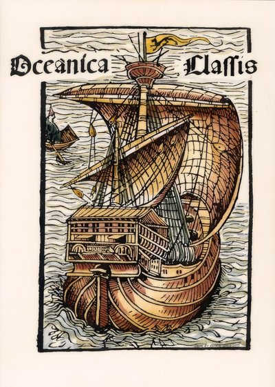 Santa María / de: Carta de Colón de Unbekannt
