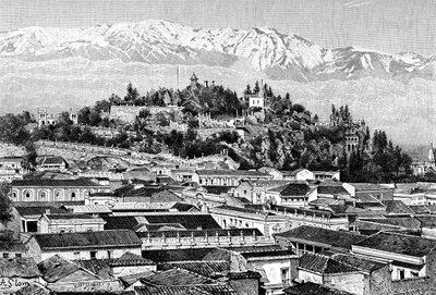 Santiago, Chile, 1895 de Unbekannt