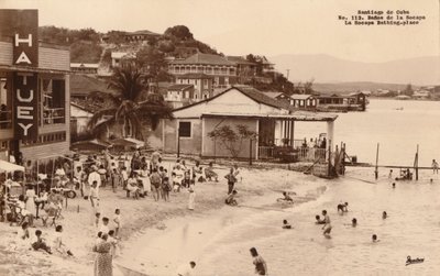 Santiago de Cuba. Lugar de baño La Socapa, Cuba de Unbekannt