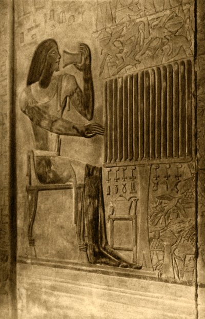 Saqqara - Tumba de Ptahotep - Decoración mural, c1918-c1939 de Unbekannt