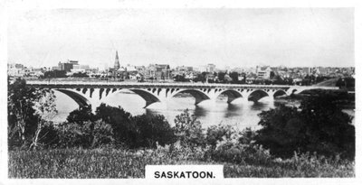 Saskatoon, centro de Saskatchewan, Canadá, c1920s de Unbekannt