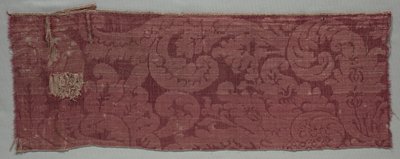 Textil de satén, finales de 1600 de Unbekannt