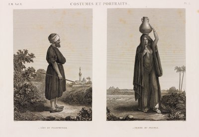 Mozo de cuadra, mujer del pueblo de Unbekannt