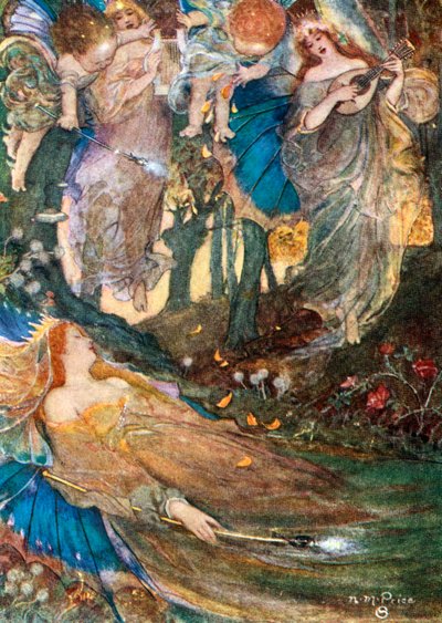 Escena de El sueño de una noche de verano de Shakespeare de Unbekannt