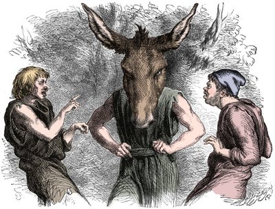 Escena de El sueño de una noche de verano de Shakespeare de Unbekannt