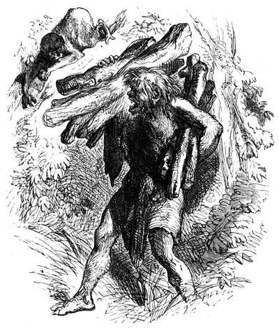 Escena de La Tempestad de William Shakespeare, 1856-1858 de Unbekannt