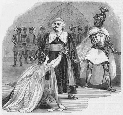 Escena de la Ópera de Otello, en el Teatro de Su Majestad, 1900 de Unbekannt