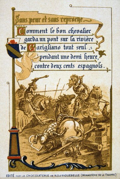 Escena de la vida de Bertrand du Guesclin, siglo XIX de Unbekannt