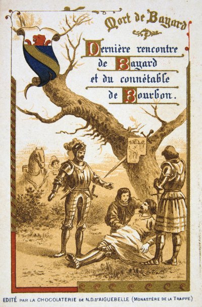 Escena de la vida de Bertrand du Guesclin, siglo XIX de Unbekannt