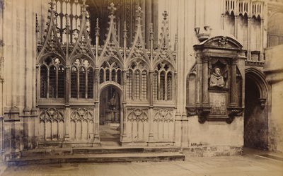 Escena de martirio, Catedral de Canterbury, 1929 de Unbekannt