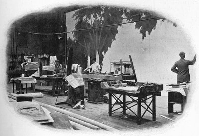 Pintura de escena, Londres, c. 1900 1901 de Unbekannt