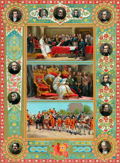 Escenas del reinado de la Reina Victoria, 1887 de Unbekannt
