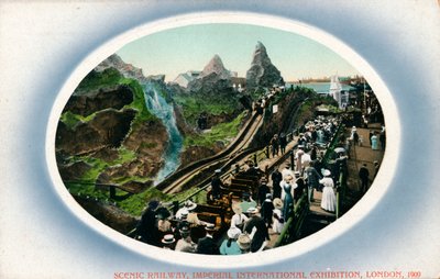 Ferrocarril escénico, Exposición Internacional Imperial, Londres, 1909 de Unbekannt
