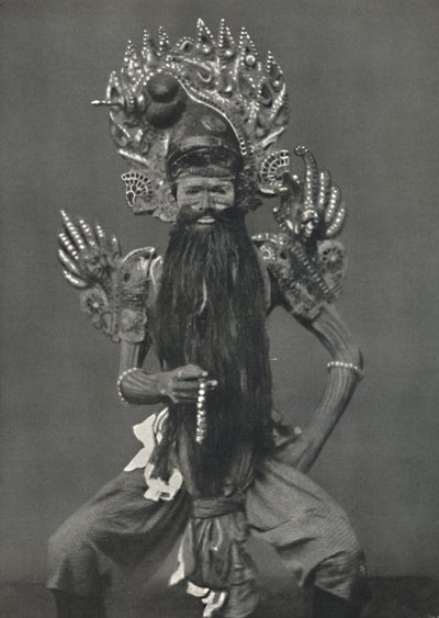 Actor como Guruswamin el superior de los maestros espirituales, 1926 de Unbekannt