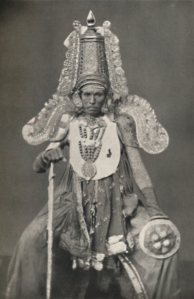 Actor como Subrahmanya, dios de la guerra, 1926 de Unbekannt