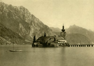 Castillo Ort, Traunsee, Alta Austria, c1935 de Unbekannt