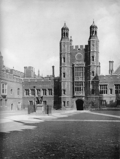 Patio de la escuela y Torre de Lupton, 1926 de Unbekannt