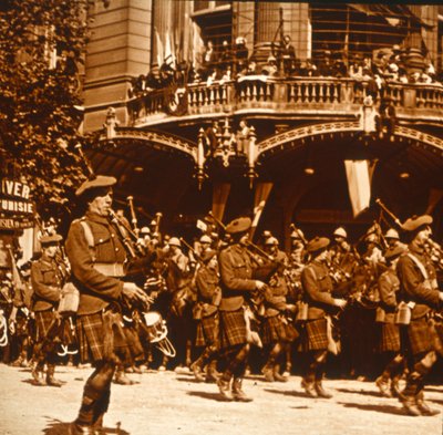 Soldados escoceses, 14 de julio de 1919 de Unbekannt