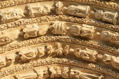 Esculturas. Catedral de San Esteban, Bourges, Francia de Unbekannt