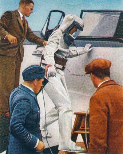 Traje de vuelo sellado, 1938 de Unbekannt