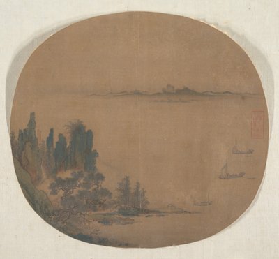 Paisaje marino de Unbekannt