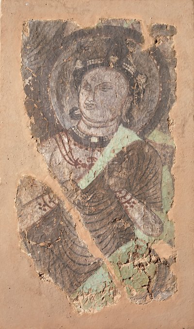 Bodhisattva sentado, ca. siglo VI-VII de Unbekannt