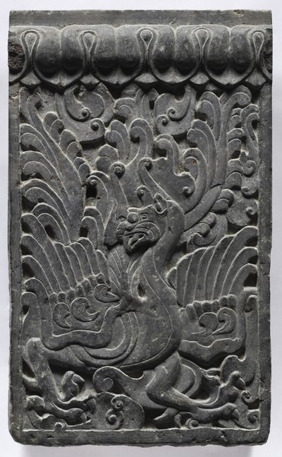 Sección de una Plataforma de Ataúd: Fénix, 550-577 de Unbekannt