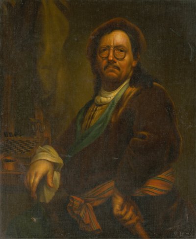 Autorretrato (Copia de J. Kupecký) de Unbekannt